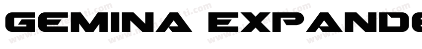 Gemina Expanded Ital字体转换